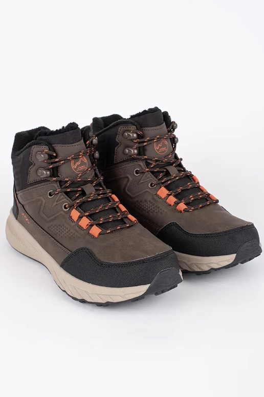 marron Hommes attaché Chaussures de...