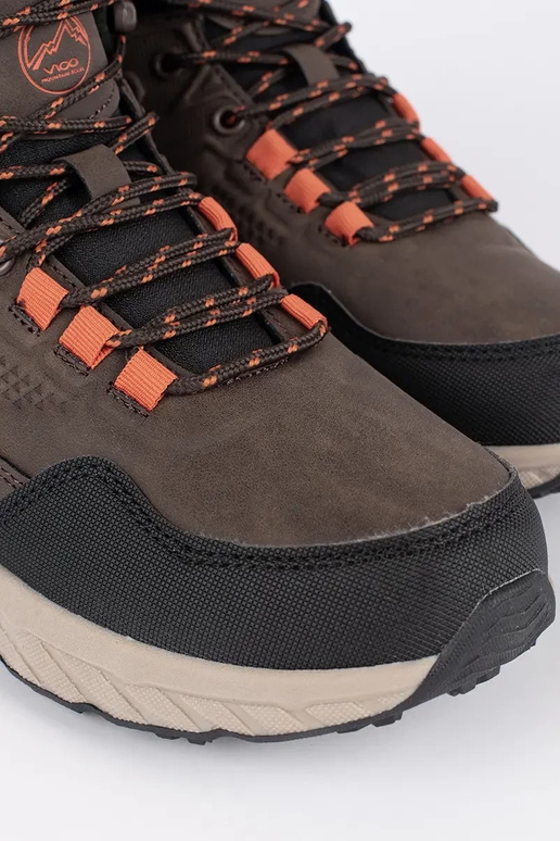 marron Hommes attaché Chaussures de...