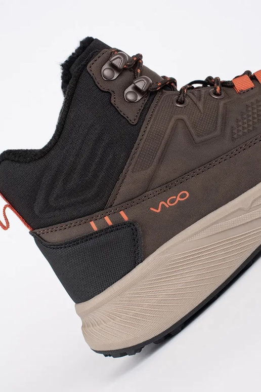 marron Hommes attaché Chaussures de...