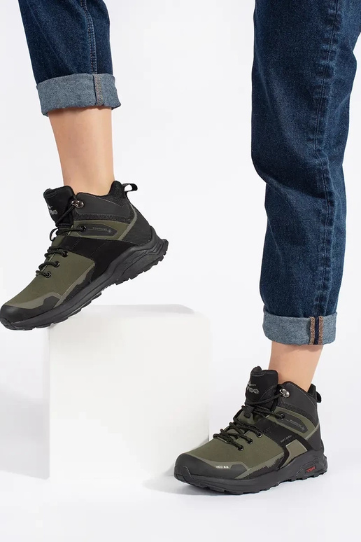 couleur kaki Chaussures de randonnée... couleur kaki Chaussures de randonnée...