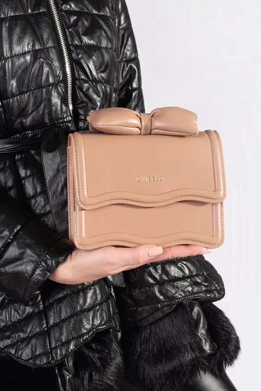 Petit beige sac à main élégant avec...