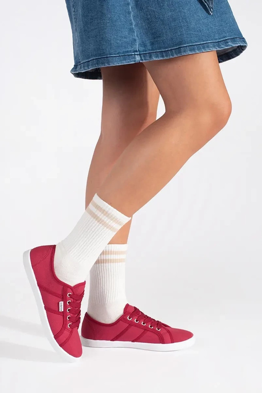 Chaussures plates rouges pour femme Chaussures plates rouges pour femme