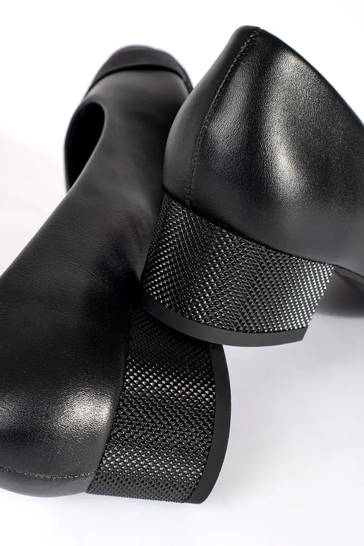 Talons hauts pour femmes noirs avec...