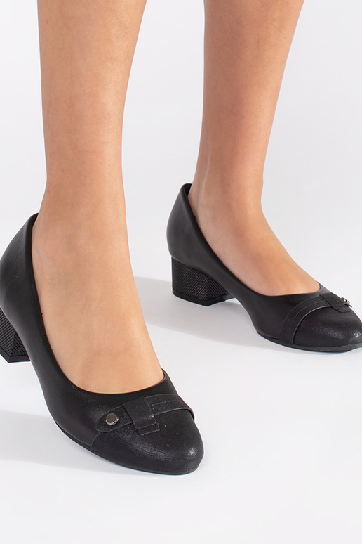 Talons hauts pour femmes noirs avec...