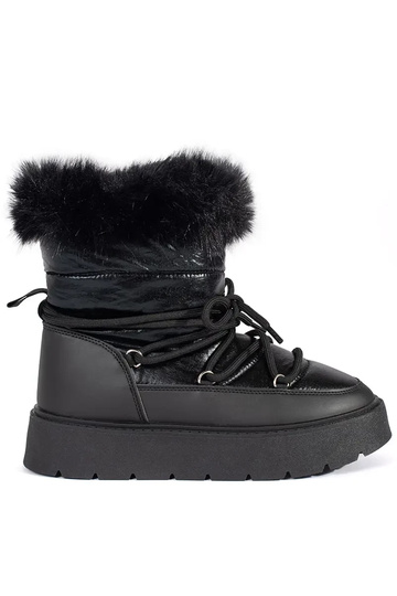 couleur noire Bottes de...
