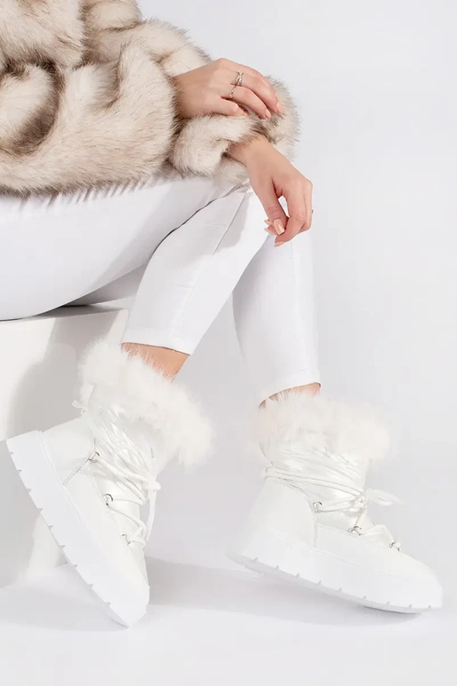 couleur blanche Bottes de neige pour... couleur blanche Bottes de neige pour...