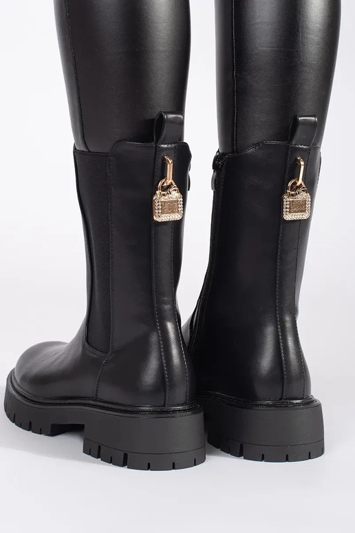 couleur noire chaussures Bottines... couleur noire chaussures Bottines...