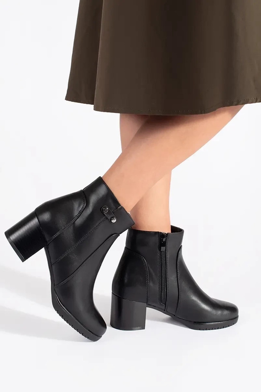 Bottes noires à talons hauts Sergio...