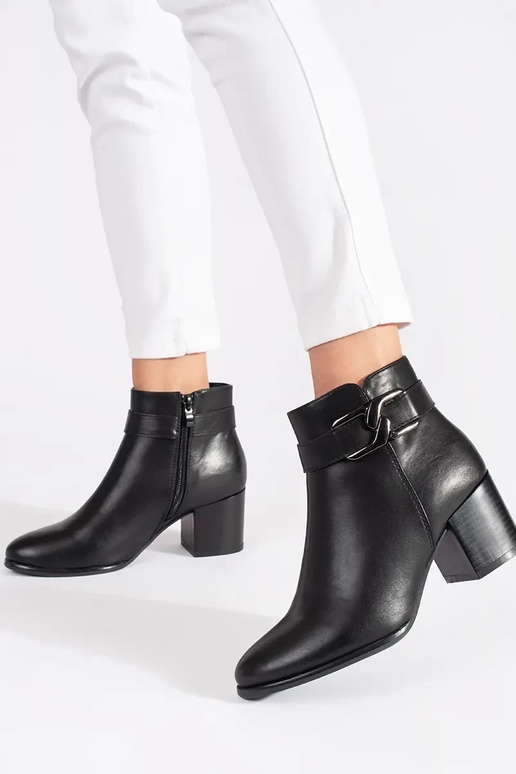 Bottes couleur noire Sergio Leone à...