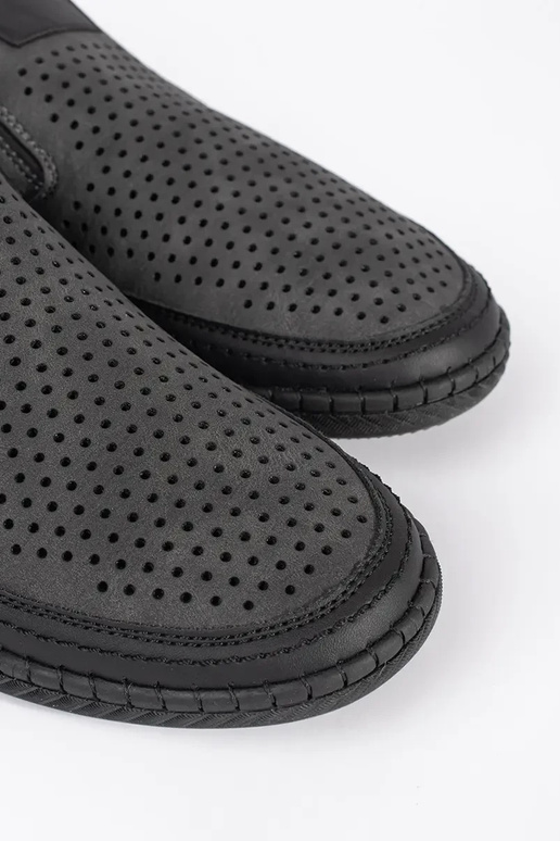 chaussures Hommes couleur grise ajouré chaussures Hommes couleur grise ajouré