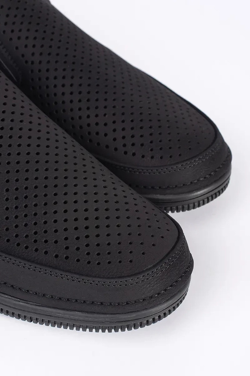 Baskets basses pour hommes en simili...