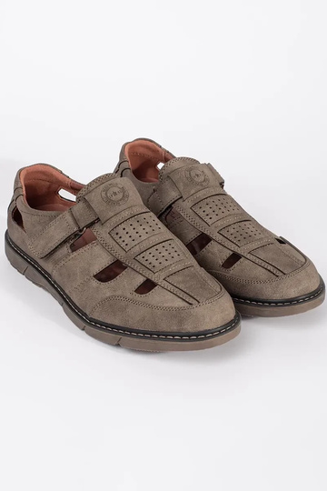 Sandales noires pour hommes 2