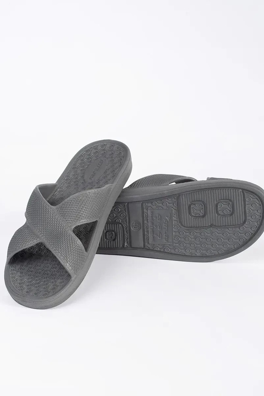 Chaussons de piscine pour hommes gris
