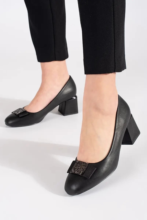 Chaussures à talons noires