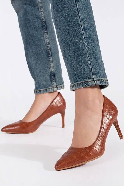 Talons hauts marron