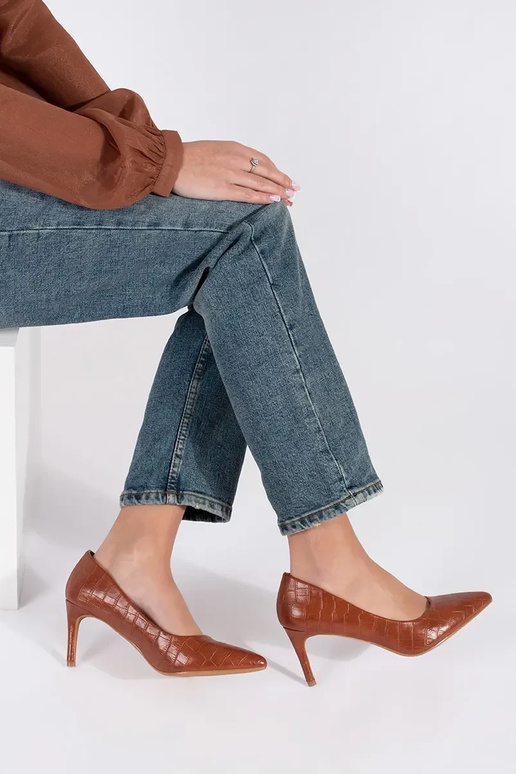 Talons hauts marron