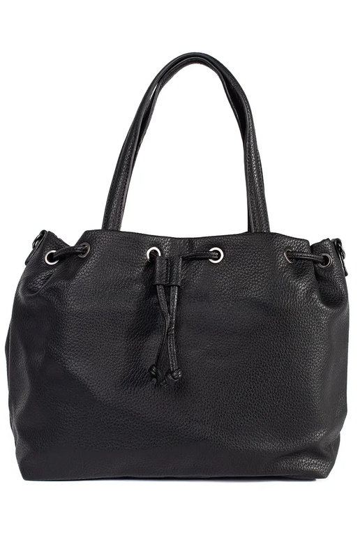 Sac noir en forme de pochette