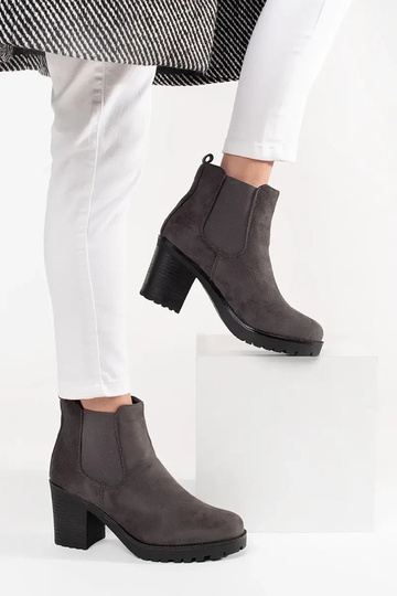 Bottines Chelsea grises en... 2