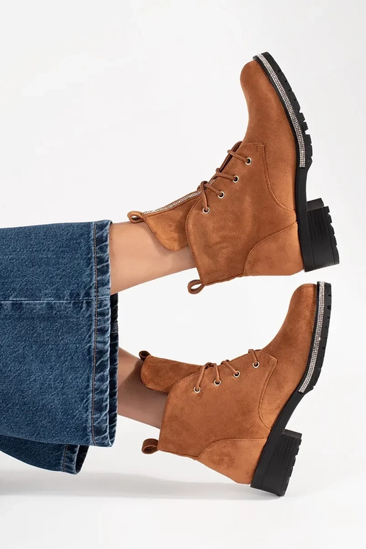 Chaussures marron à lacets