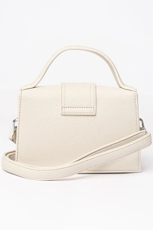 Petit sac beige clair avec poignée