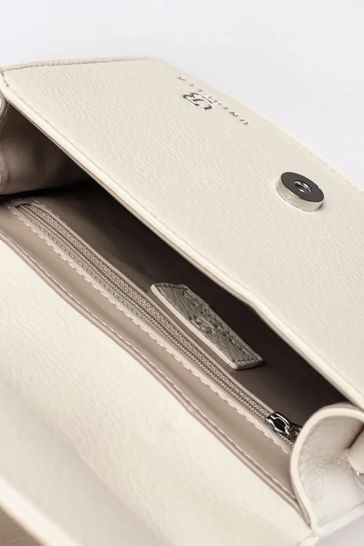 Petit sac beige clair avec poignée