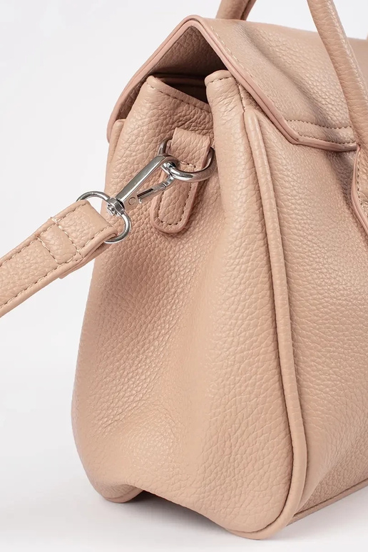 Sac à main couleur sable avec...