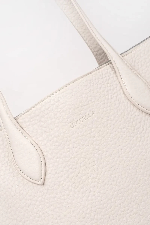 sac shopper en éco cuir couleur saumon