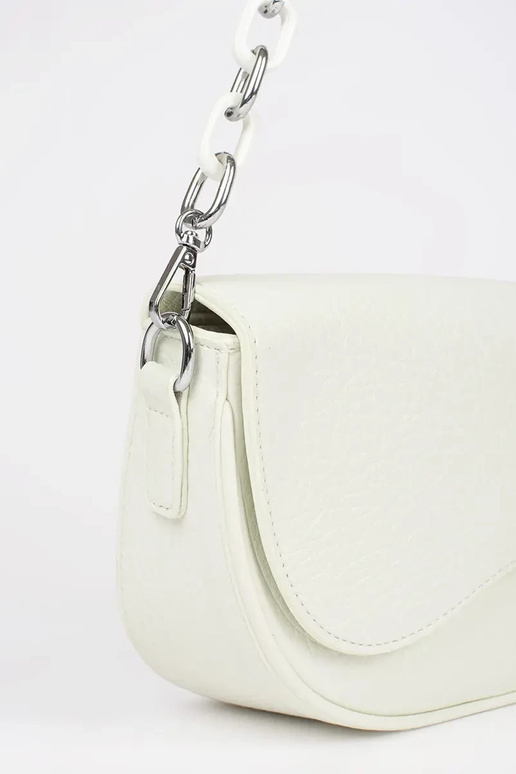 Sac blanc type cuir de nerka