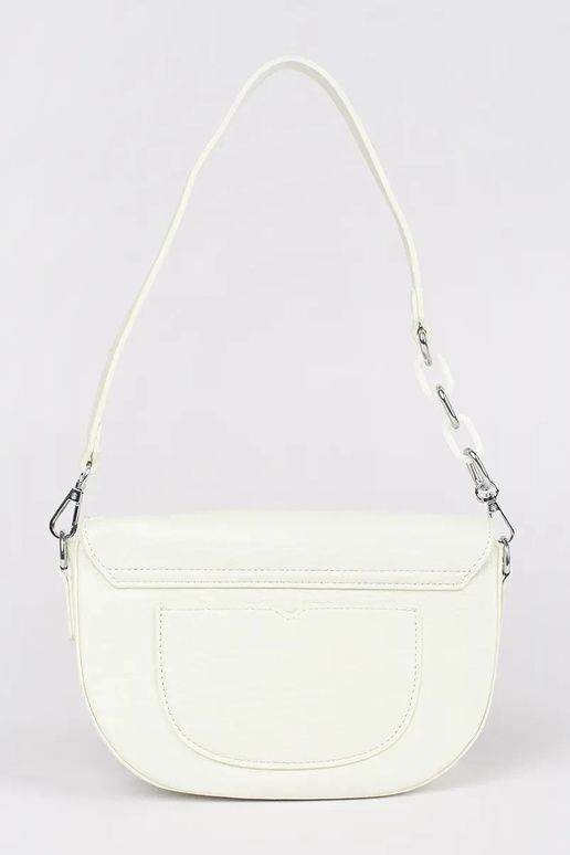 Sac blanc type cuir de nerka