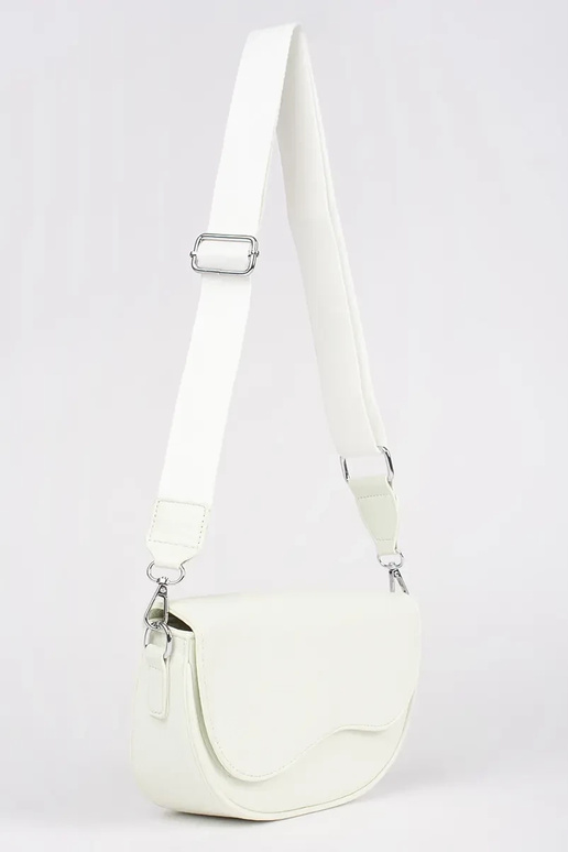 Sac blanc type cuir de nerka