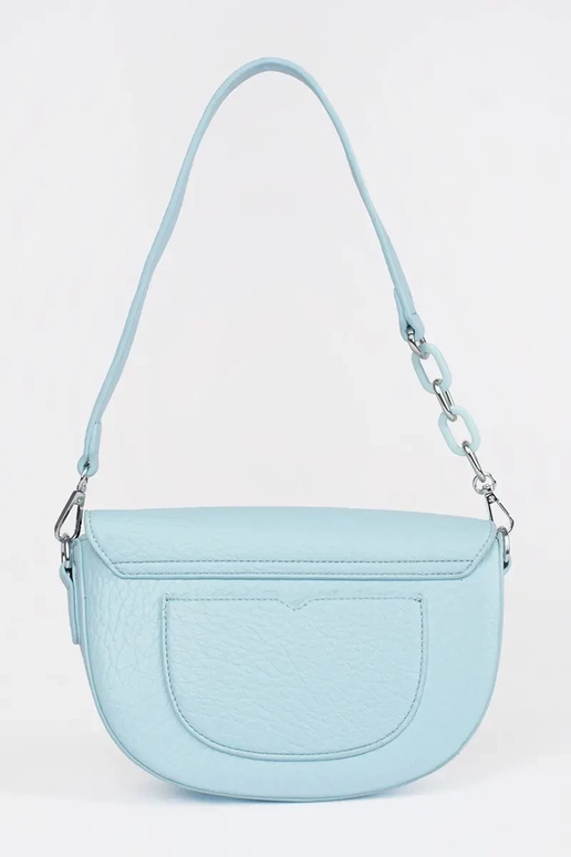 Sac bleu type cuir de nerka Sac bleu type cuir de nerka