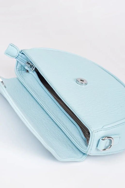 Sac bleu type cuir de nerka Sac bleu type cuir de nerka