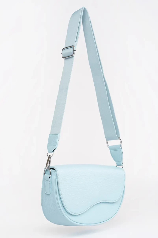 Sac bleu type cuir de nerka Sac bleu type cuir de nerka