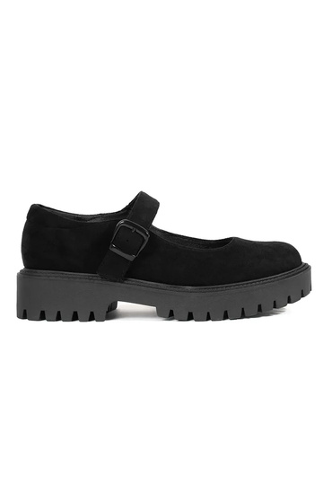 Mocassins en daim noirs...