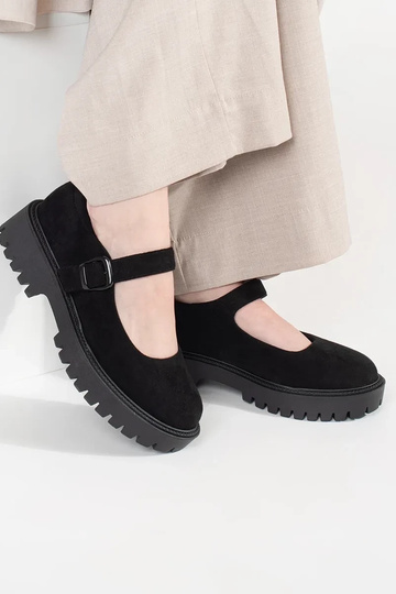 Mocassins en daim noirs... 2