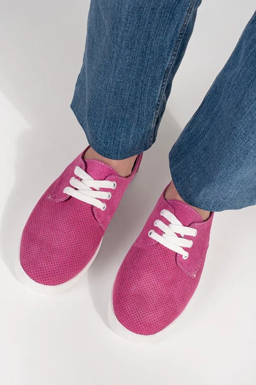 Chaussures ajourées en cuir... 2