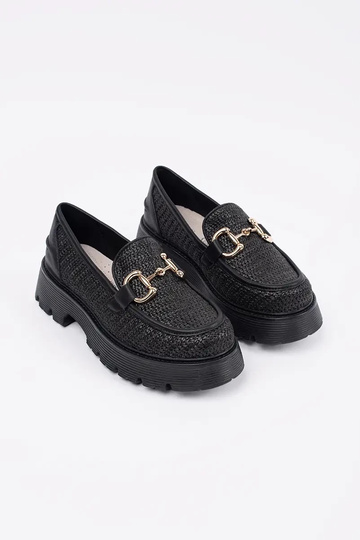 Mocassins noirs à... 2
