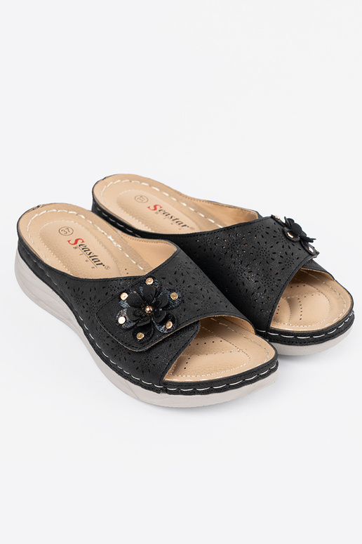 Chaussons pour femmes avec fleurs...