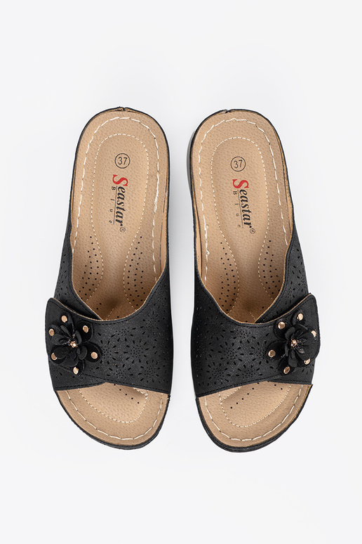 Chaussons pour femmes avec fleurs...