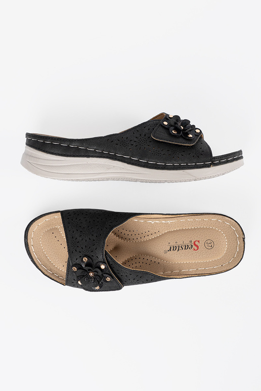 Chaussons pour femmes avec fleurs...