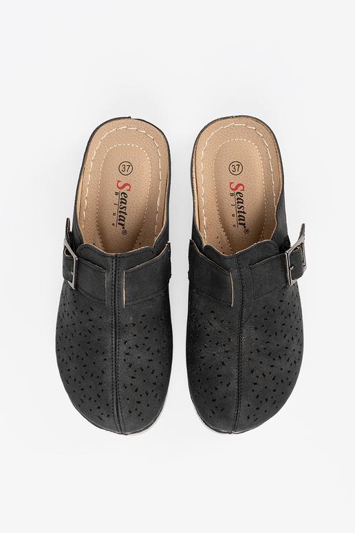 Chaussons avec orteils fermés et...