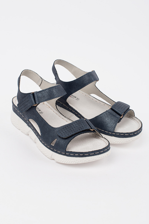 Sandales classiques femme bleu marine Sandales classiques femme bleu marine