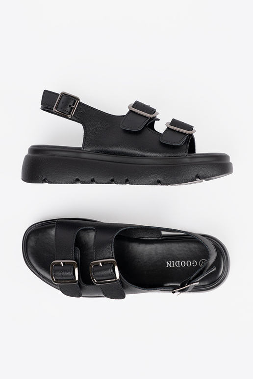 Sandales classiques noires avec... Sandales classiques noires avec...