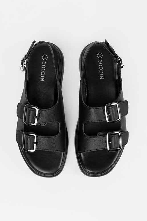 Sandales classiques noires avec... Sandales classiques noires avec...