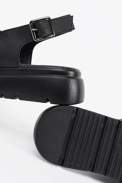 Sandales classiques noires avec... Sandales classiques noires avec...