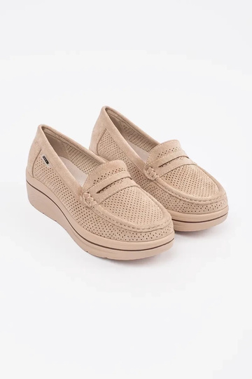 mocassins sable sur semelle... 2