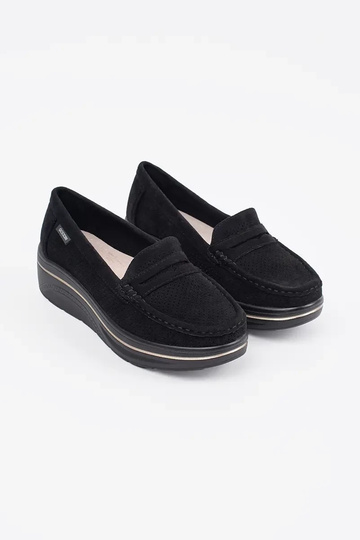 mocassins noirs sur semelle... 2