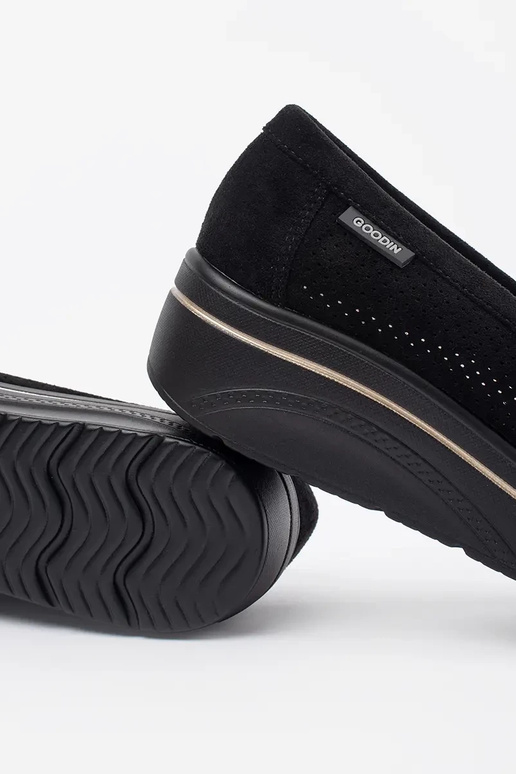 mocassins noirs sur semelle épaisse mocassins noirs sur semelle épaisse