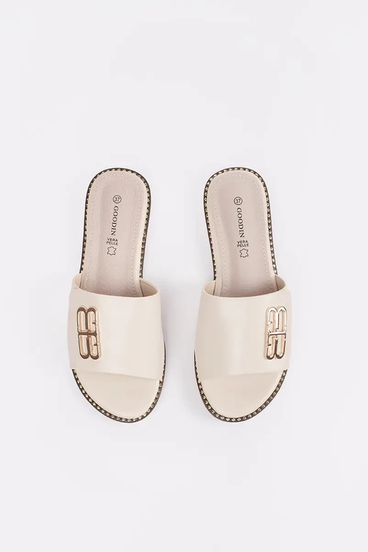 pantoufles ivoire pour femmes sur...