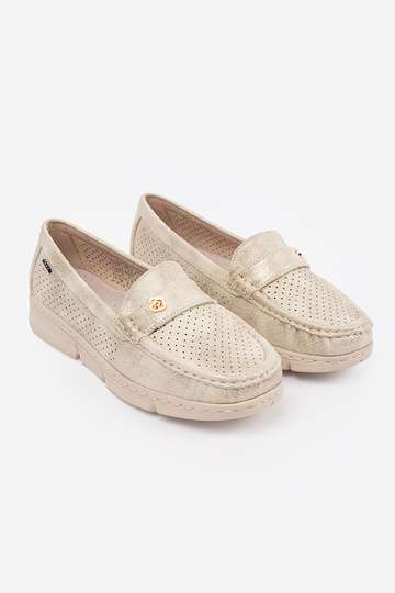 Sandales en daim couleur bleue 2